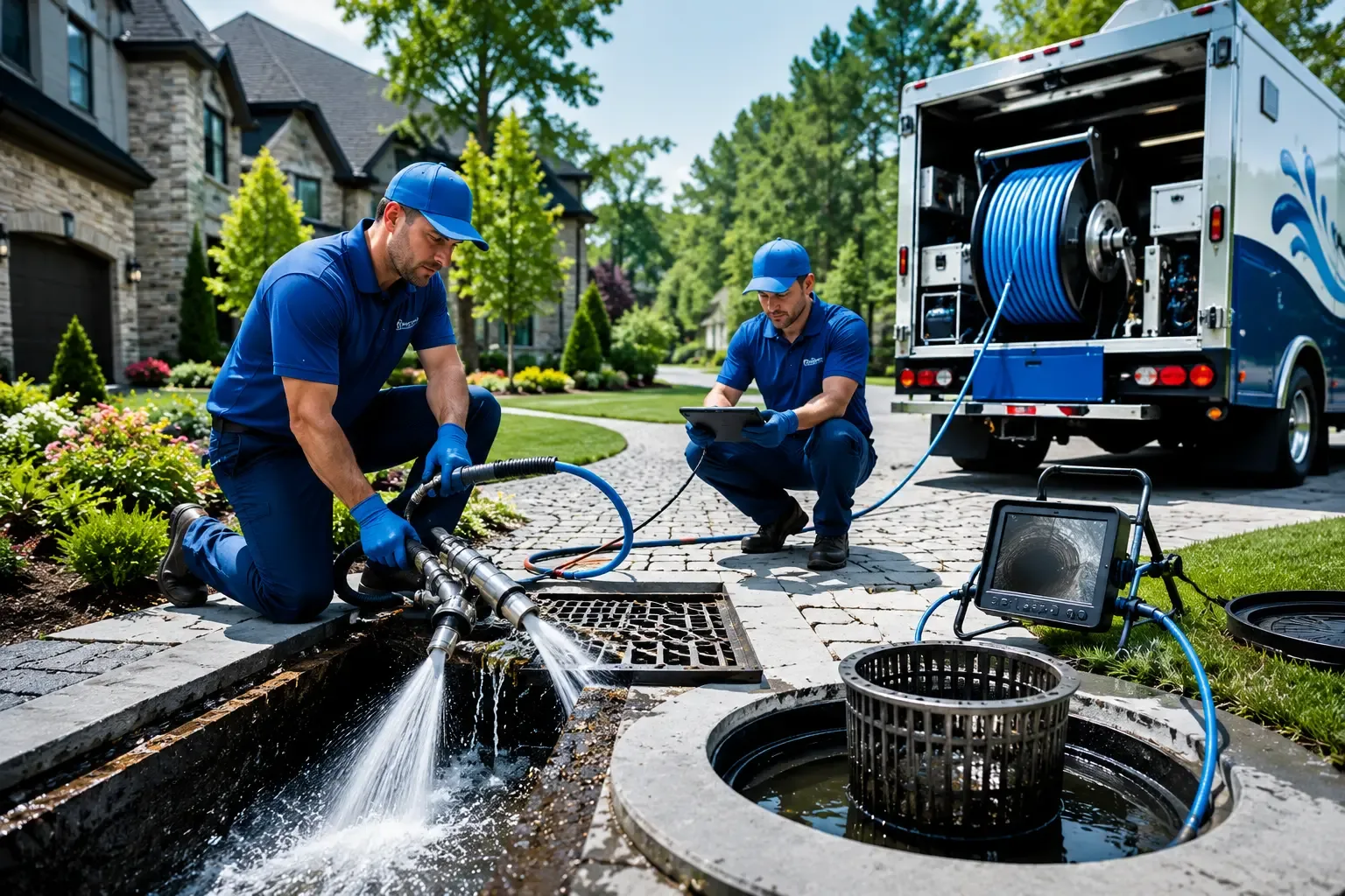 Local outdoor drain cleaning professionals in Manawa, WI