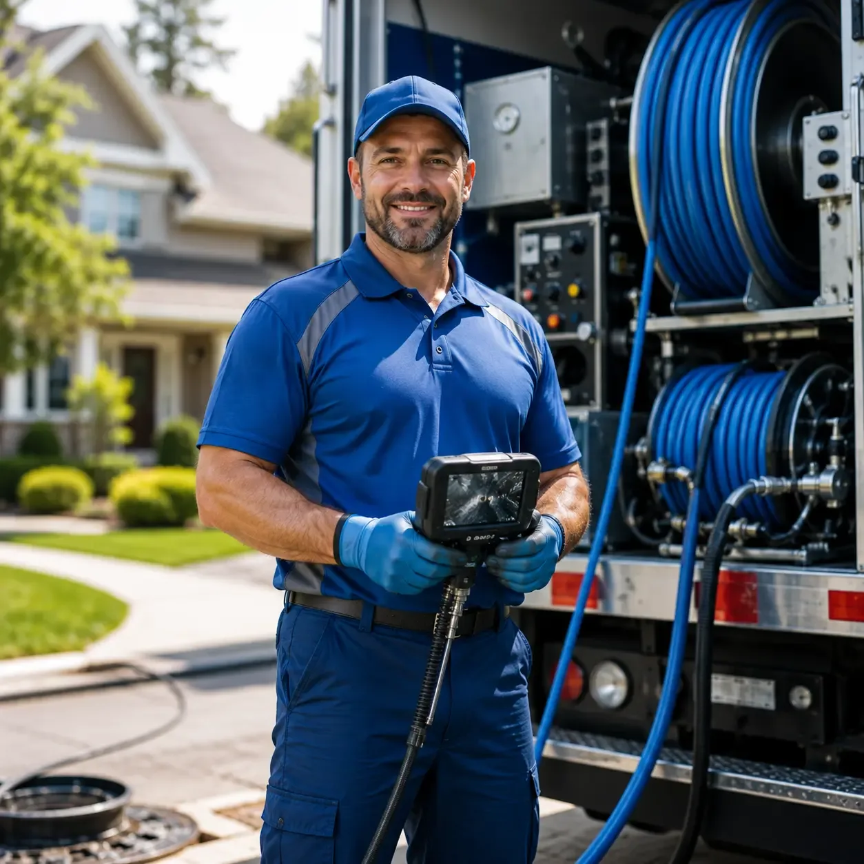 Local outdoor drain cleaning specialists in Manawa, WI